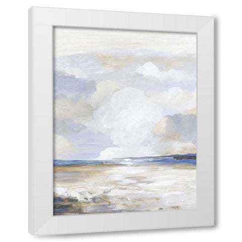 Big Blue Sky White Modern Wood Framed Art Print by Pearce, Allison