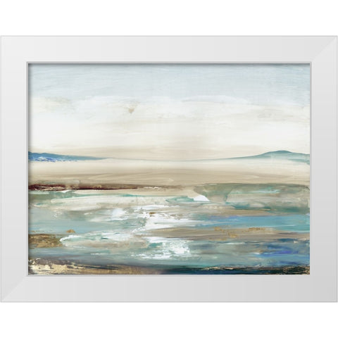 Water Bliss White Modern Wood Framed Art Print by Pearce, Allison