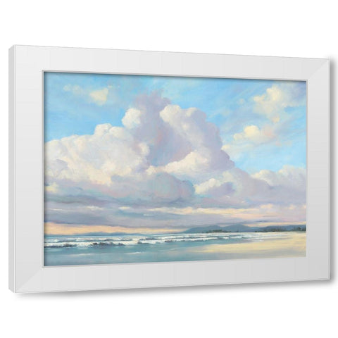 Pacific Coast White Modern Wood Framed Art Print by Molenaar, Pieter