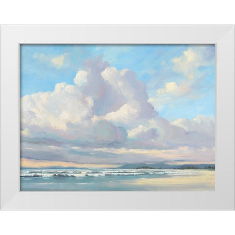 Pacific Coast White Modern Wood Framed Art Print by Molenaar, Pieter