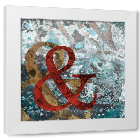 And White Modern Wood Framed Art Print by PI Studio