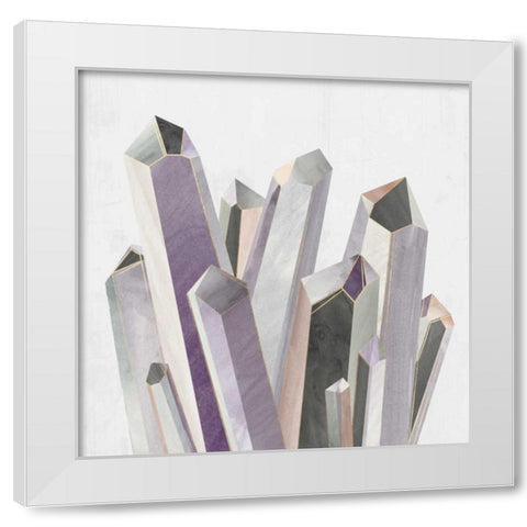 Healing I White Modern Wood Framed Art Print by PI Studio