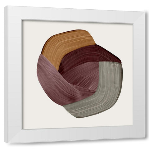 Cortado White Modern Wood Framed Art Print by PI Studio