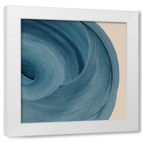 Blending TogetherÂ  White Modern Wood Framed Art Print by PI Studio