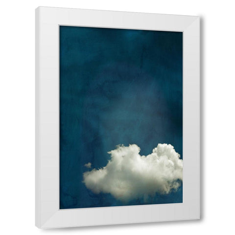 Cloudy Chance I  White Modern Wood Framed Art Print by PI Studio