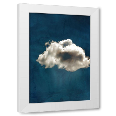 Cloudy Chance II  White Modern Wood Framed Art Print by PI Studio