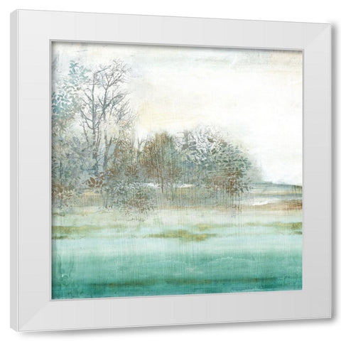 Azure Dreamland II White Modern Wood Framed Art Print by PI Studio