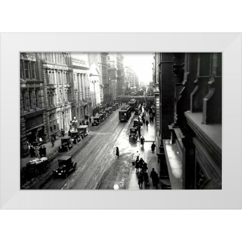 King and John White Modern Wood Framed Art Print by PI Collection