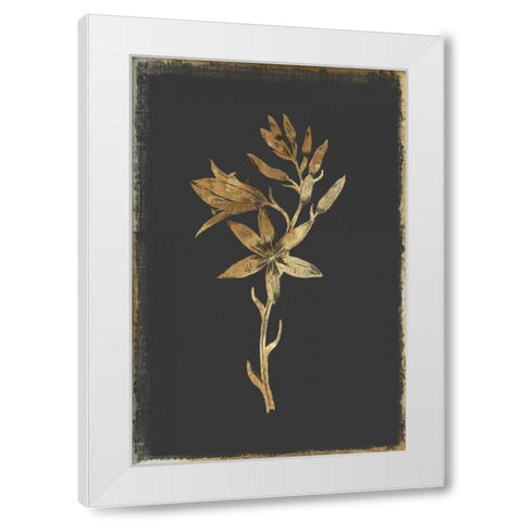Carmass and Wild Hyacinth White Modern Wood Framed Art Print by PI Collection
