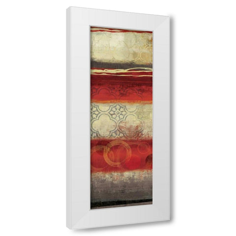 Bells and Whistles II - Mini White Modern Wood Framed Art Print by Reeves, Tom