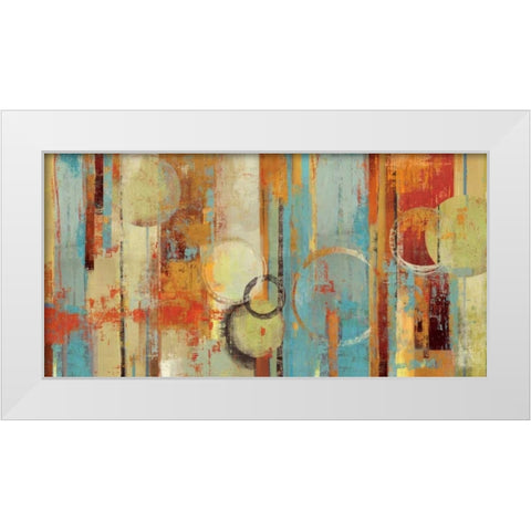 Beach Wood White Modern Wood Framed Art Print by Reeves, Tom