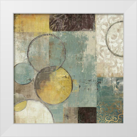 Peace of Mind I White Modern Wood Framed Art Print by Reeves, Tom