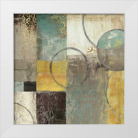 Peace of Mind II White Modern Wood Framed Art Print by Reeves, Tom