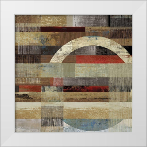 Industrial I White Modern Wood Framed Art Print by Reeves, Tom