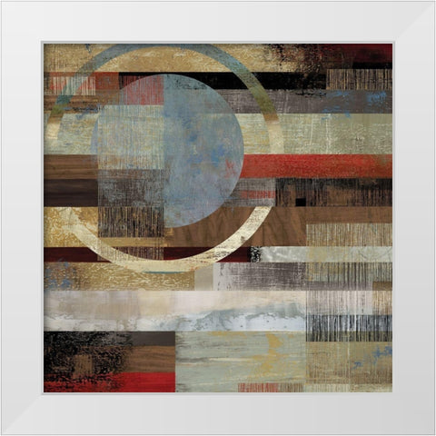 Industrial II White Modern Wood Framed Art Print by Reeves, Tom