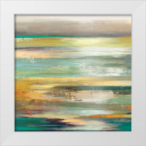 Evening Tide II - Mini White Modern Wood Framed Art Print by Reeves, Tom