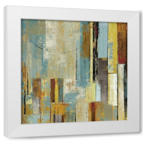 Tribeca II White Modern Wood Framed Art Print by Reeves, Tom
