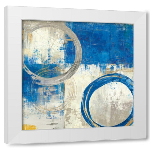 Lingering I White Modern Wood Framed Art Print by Reeves, Tom