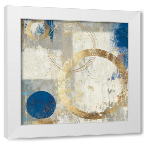 Tune II White Modern Wood Framed Art Print by Reeves, Tom