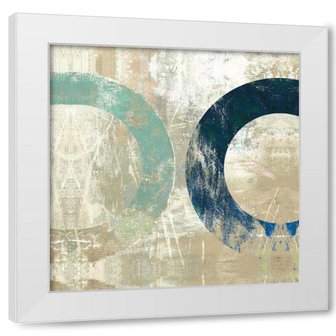 Odeon II White Modern Wood Framed Art Print by Reeves, Tom