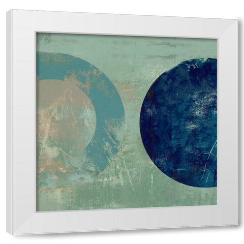 Odeon IV White Modern Wood Framed Art Print by Reeves, Tom