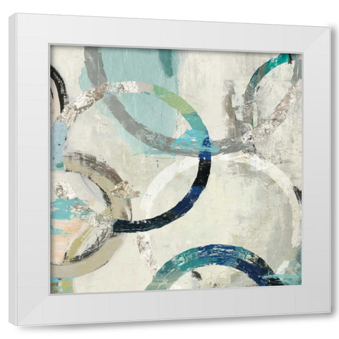 Rio I White Modern Wood Framed Art Print by Reeves, Tom