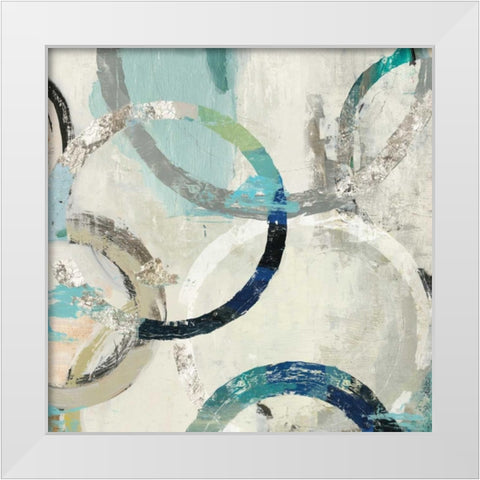 Rio I White Modern Wood Framed Art Print by Reeves, Tom