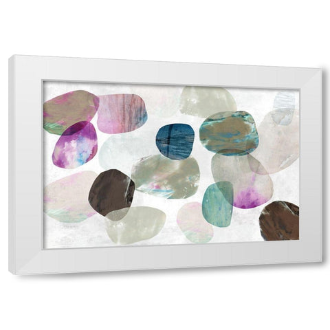 Marble I White Modern Wood Framed Art Print by Reeves, Tom