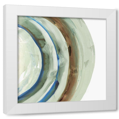 Stone Carving I White Modern Wood Framed Art Print by Reeves, Tom