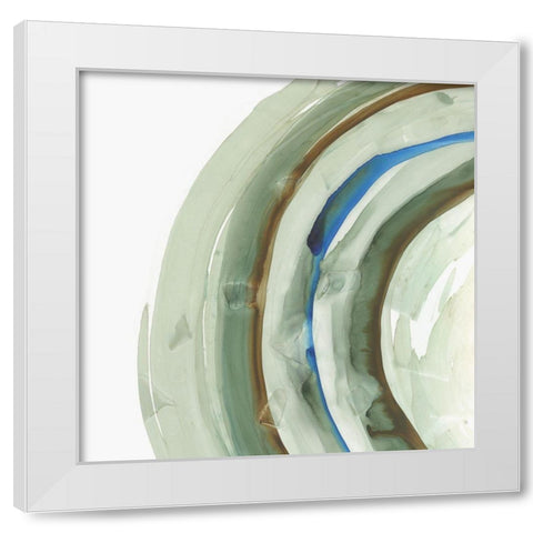 Stone Carving II White Modern Wood Framed Art Print by Reeves, Tom