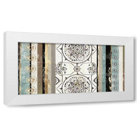 Modernized II  White Modern Wood Framed Art Print by Reeves, Tom