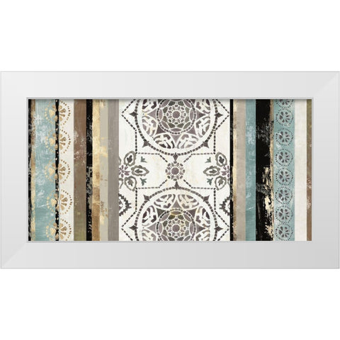 Modernized II  White Modern Wood Framed Art Print by Reeves, Tom