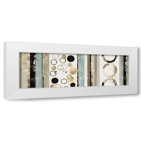 Modernized III  White Modern Wood Framed Art Print by Reeves, Tom