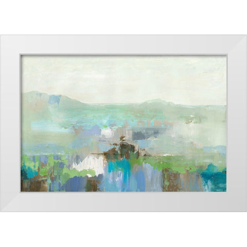 Oblivion  White Modern Wood Framed Art Print by Reeves, Tom