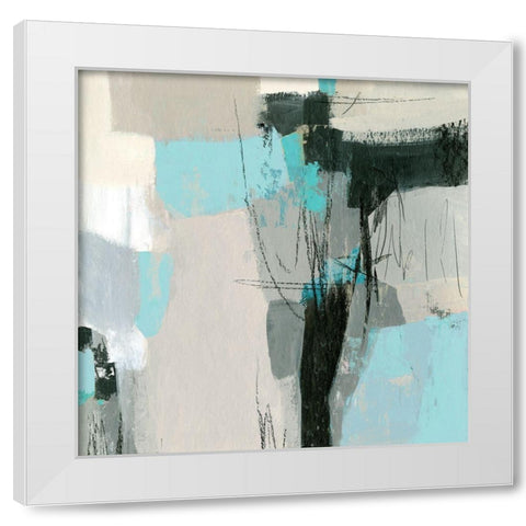 New Light I  White Modern Wood Framed Art Print by Tom Reeves