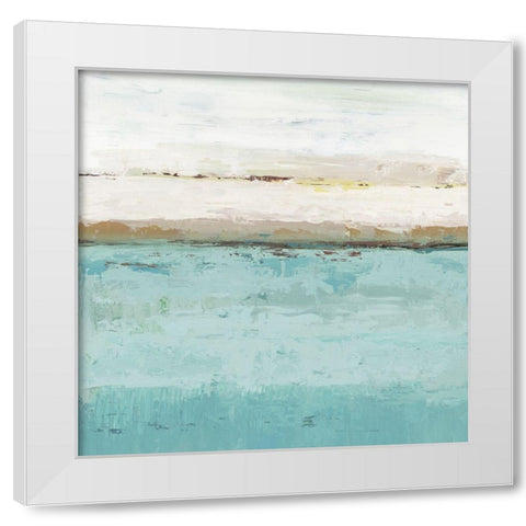 Next Level  White Modern Wood Framed Art Print by Tom Reeves