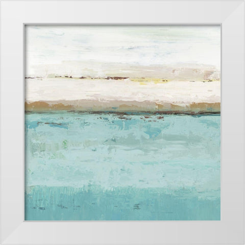 Next Level  White Modern Wood Framed Art Print by Tom Reeves