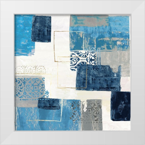 Guided I  White Modern Wood Framed Art Print by Reeves, Tom