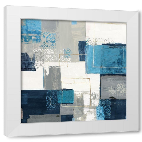 Guided II  White Modern Wood Framed Art Print by Reeves, Tom