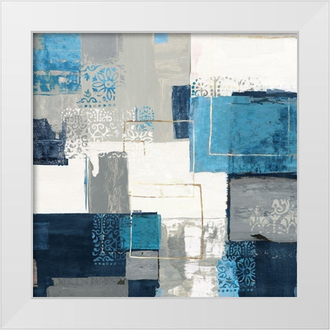 Guided II  White Modern Wood Framed Art Print by Reeves, Tom