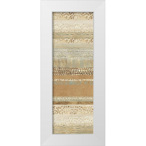 Placidity II White Modern Wood Framed Art Print by Reeves, Tom