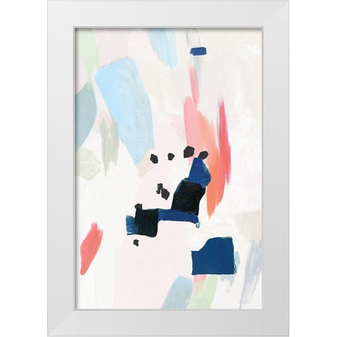 Pure Adolescence White Modern Wood Framed Art Print by Reeves, Tom