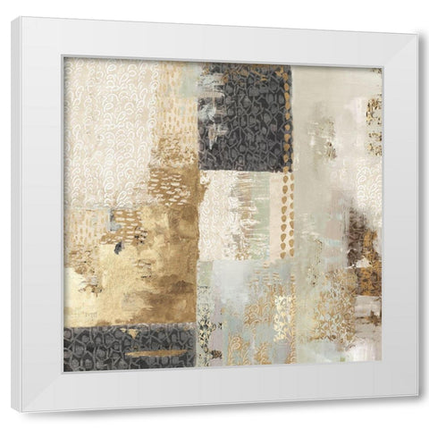 Bare I White Modern Wood Framed Art Print by Reeves, Tom