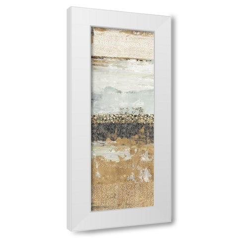 Bare IV White Modern Wood Framed Art Print by Reeves, Tom