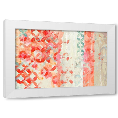 Valentine I White Modern Wood Framed Art Print by Reeves, Tom