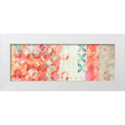 Valentine II White Modern Wood Framed Art Print by Reeves, Tom