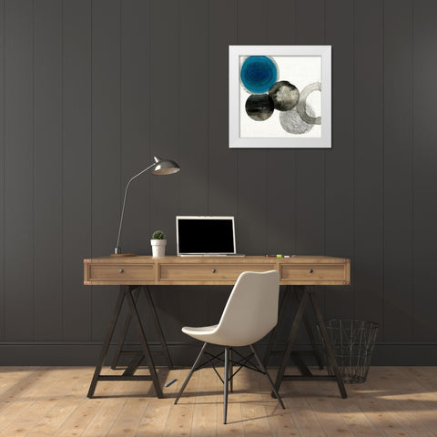 At Hand White Modern Wood Framed Art Print by Reeves, Tom