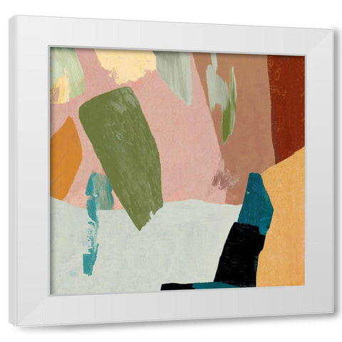 Afloat I  White Modern Wood Framed Art Print by Reeves, Tom