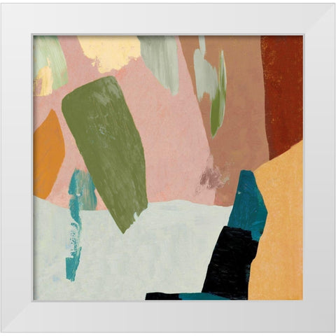 Afloat I  White Modern Wood Framed Art Print by Reeves, Tom