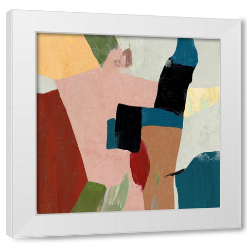 Afloat II  White Modern Wood Framed Art Print by Reeves, Tom